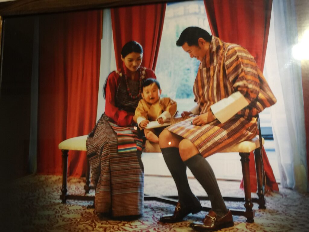 The beautiful royal family of Bhutan